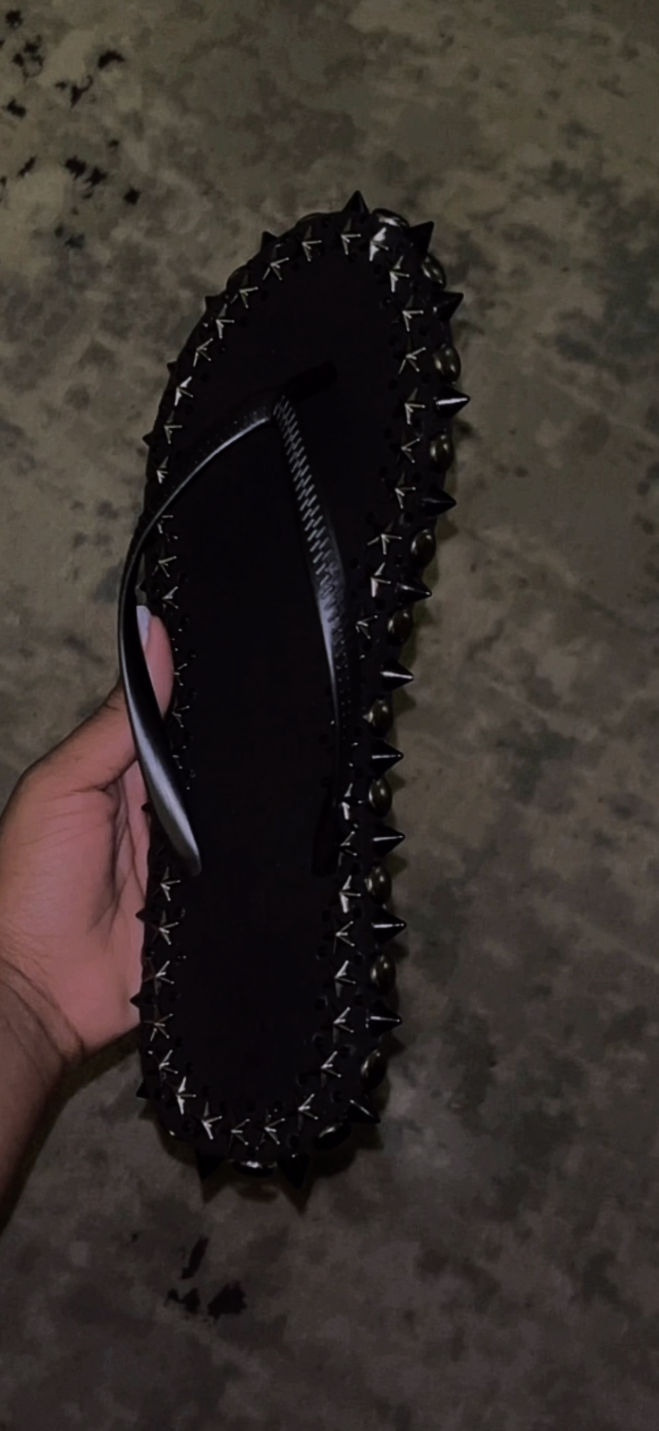 Studded Flip Flops