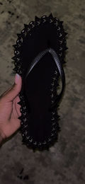 Studded Flip Flops
